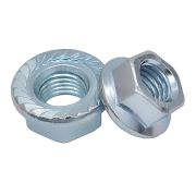 Гайка шестигранная с фланцем М10 DIN 6923 оцинк. (уп.18шт) Zitar 141610