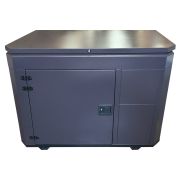 Тихий зимний кожух для генератора 1600 RAL 8019 (2 вентилятора)