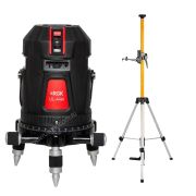 Комплект: лазерный уровень RGK UL-44W Black с калибровкой + штанга-упор RGK CG-2