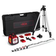 Комплект ротационного нивелира с элевационным штативом RGK SP-100 COMBO с калибровкой