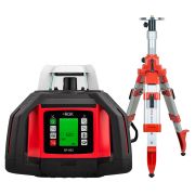 Комплект: ротационный нивелир RGK SP-610 с калибровкой + элевационный штатив RGK SH-170