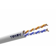 Кабель витая пара U/UTP 2х2х24AWG кат.5E PVC TOKOV ELECTRIC TKE-C06-U22-5E-305-PVC