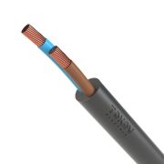 Провод TOKOV ELECTRIC ПВС 2х1.5 380В Ч (м) 1945481