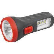 Фонарь светодиодный ручной 90 854 OPT-CP04-1AA полипроп. 1LEDх0.5Вт 4LEDх1Вт 2реж 20лм ОНЛАЙТ 90854