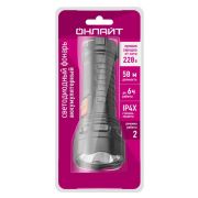 Фонарь светодиодный ручной 90 922 OPT-CP09-ACCU Lead-acid 250мА.ч 4.4В IP33 зарядка от сети ОНЛАЙТ 90922