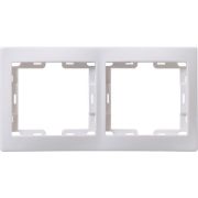 Рамка 2-м Кварта РГ-2-КБ горизонт. бел. GENERICA EMK20-K01-DM