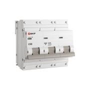 Выключатель автоматический модульный 3п C 50А 10кА ВА 47-100 PROxima EKF mcb47100-3-50C-pro