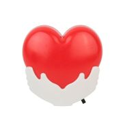 Светильник светодиодный NL-246 «Сердце» 220В ночник с выкл. красный Camelion 14266