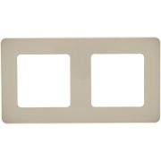 Рамка 2-м Inspiria сл. кость IEK 673941