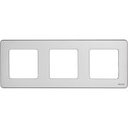 Рамка 3-м Inspiria алюм. IEK 673952