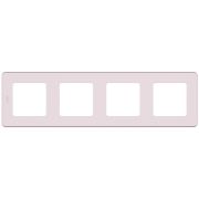 Рамка 4-м Inspiria роз. IEK 673964