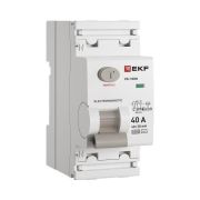 Выключатель дифференциального тока 2п 40А 30мА тип AC 6кА ВД-100N электромех. PROxima EKF E1026M4030